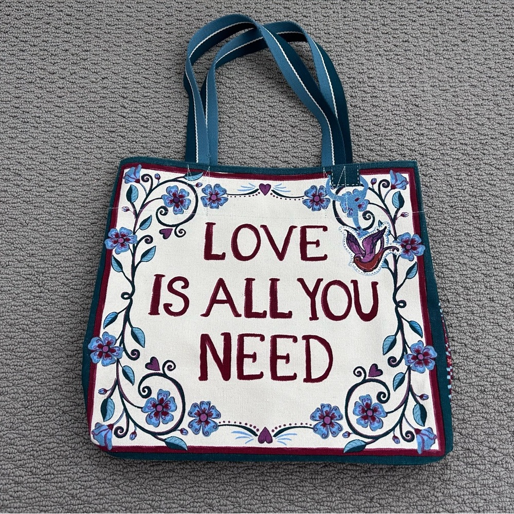 Brighton Bella Tile Love Canvas Tote Bag
All You Need Is Love
Hand Sketched
$150 - Picture 3 of 11